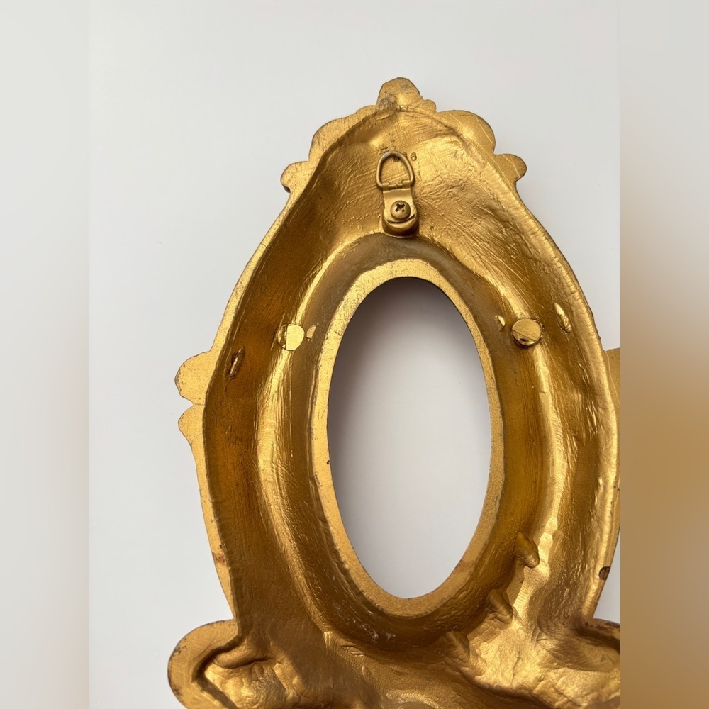 VTG Gold Universal Statuary Corp Wall Sconces Candle Holder Made in USA 1971 - Picture 6 of 13